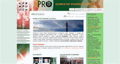 Desktop Screenshot of pro8.cz